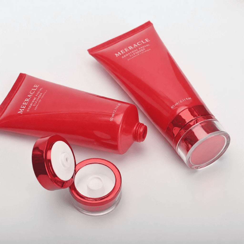 Facial creams and lotions packaging
