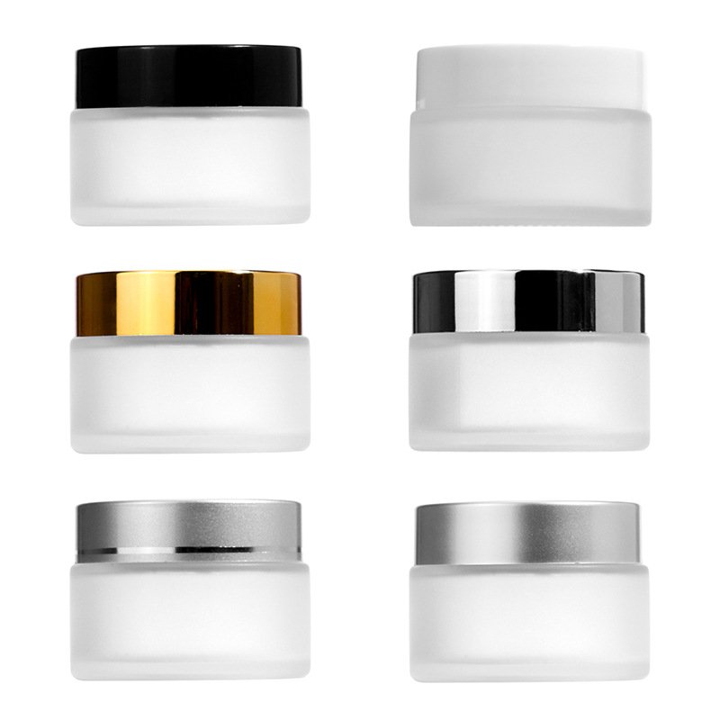 Frosted and Soft-Touch Matte Cosmetic Jar Finish