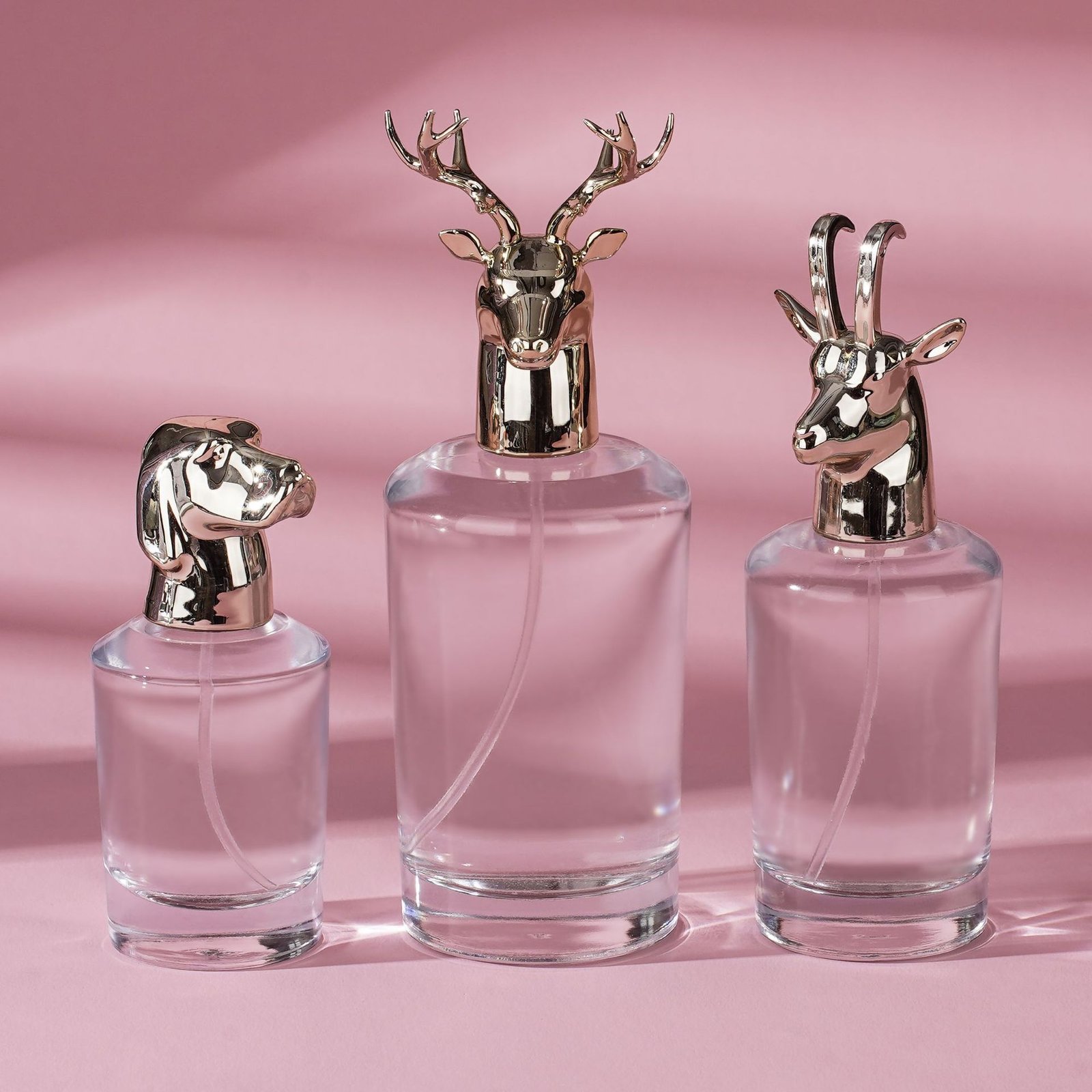 Classic Cylindrical Glass Perfume Bottle Style