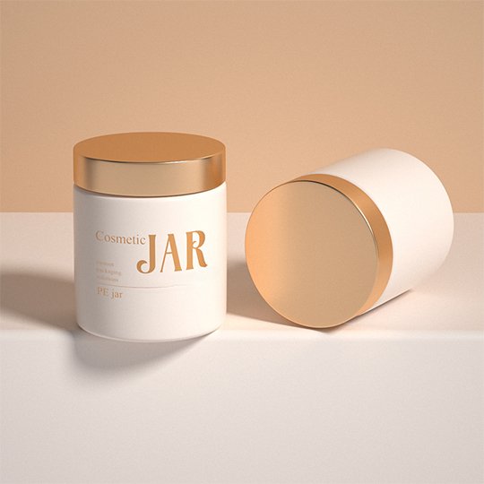 Cosmetic jars for skincare functional formulations