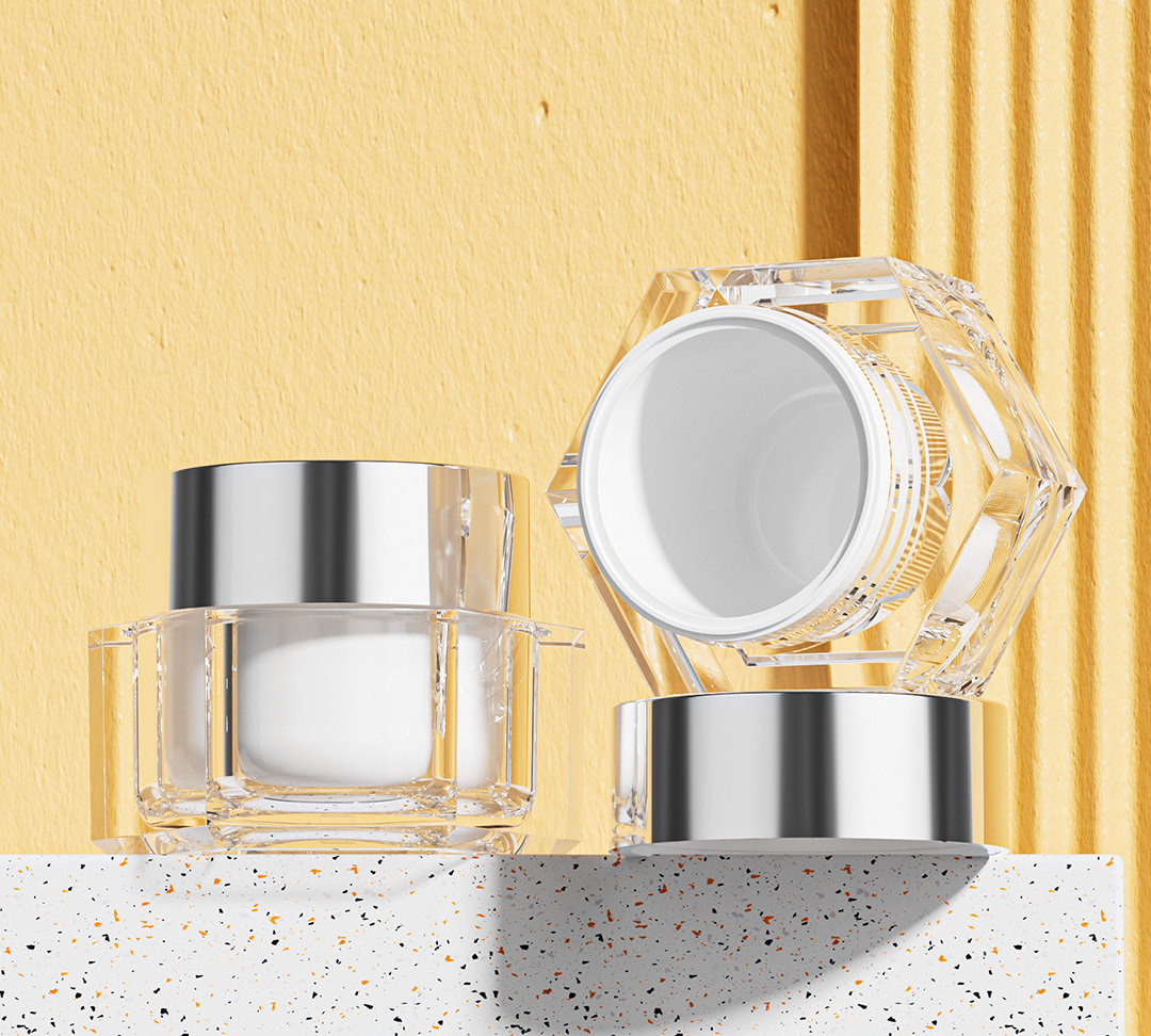 Wide-mouth and narrow-mouth cosmetic jar design