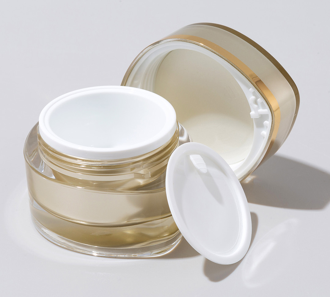 Thick-wall premium acrylic jar