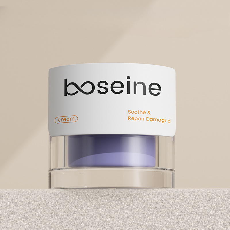 Cosmetic jar branding and custom logos