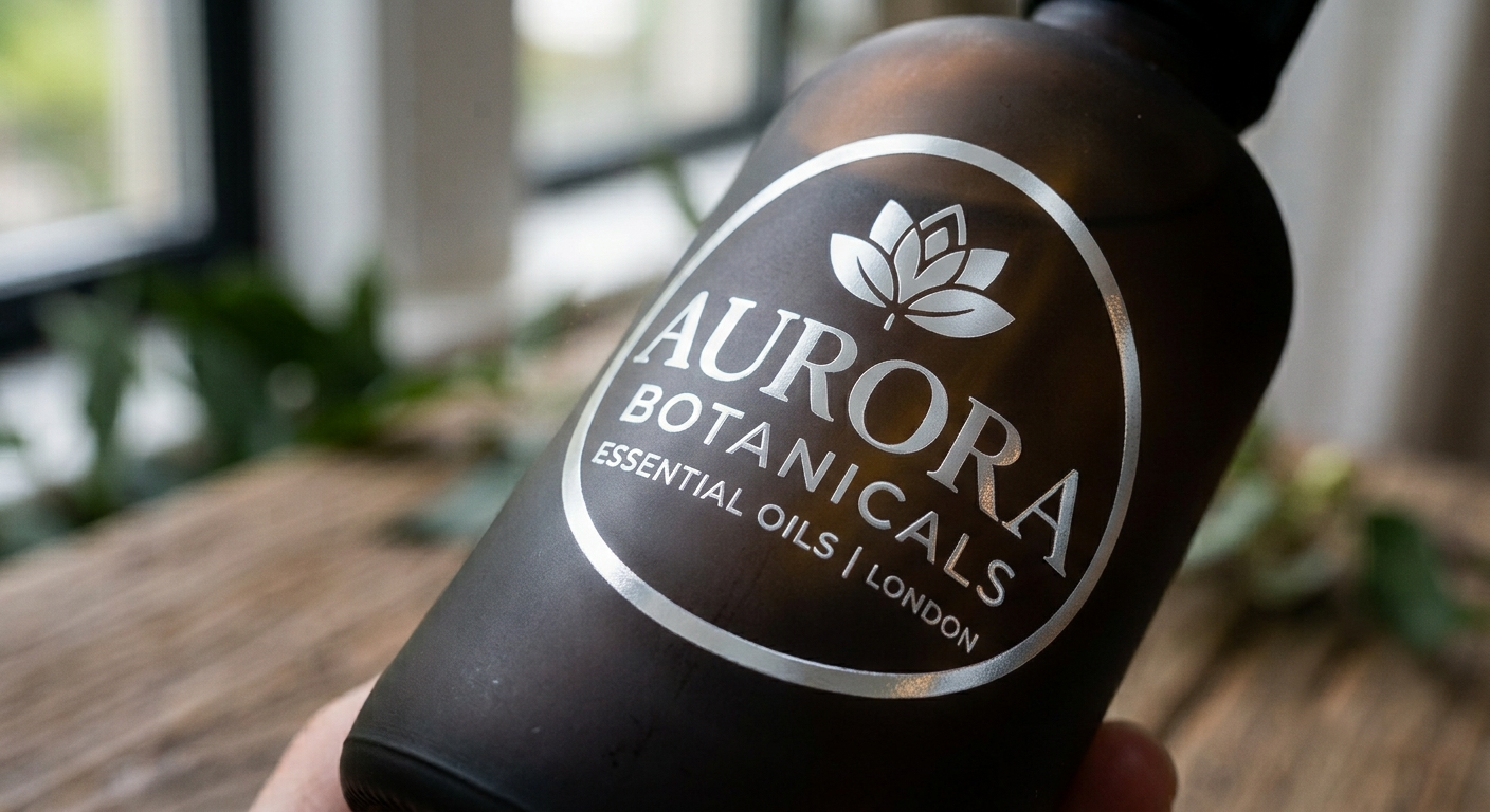 Frosted finish for cosmetic packaging