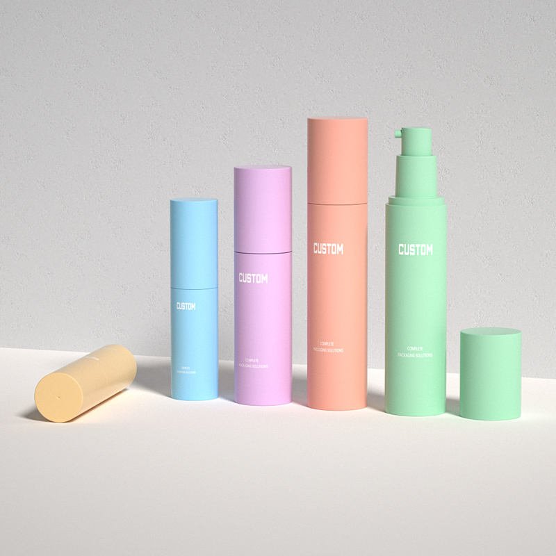 Soft-touch tactile finish and double-wall bottle construction