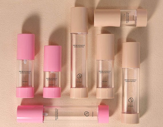 Airless packaging travel sizes and luxury skincare sets