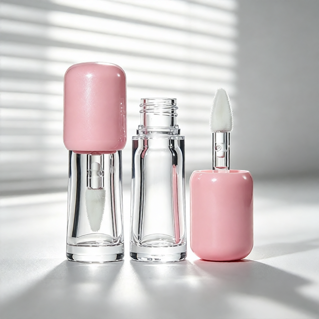 Custom lip gloss formats and applicator choices