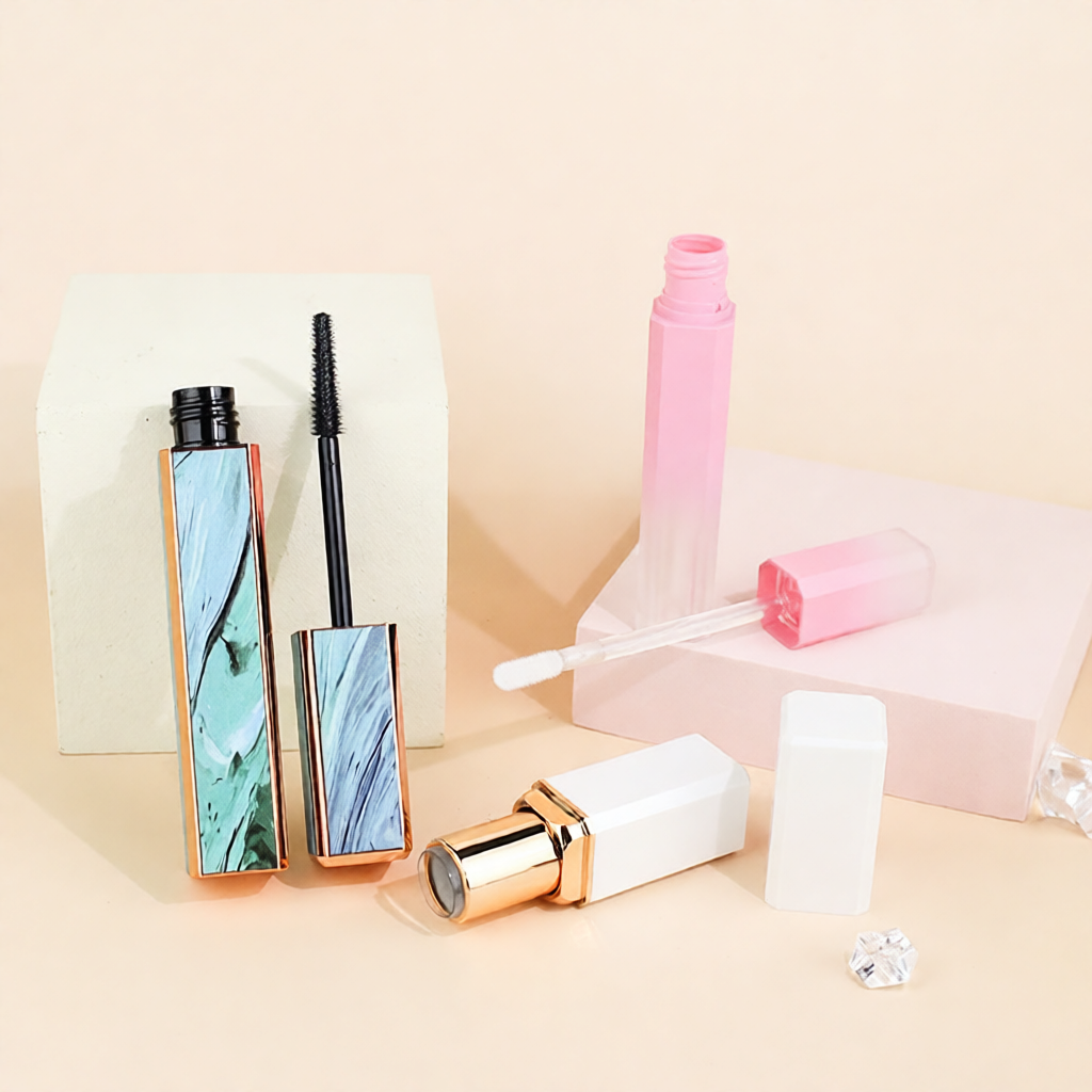 Mascara wand stem component