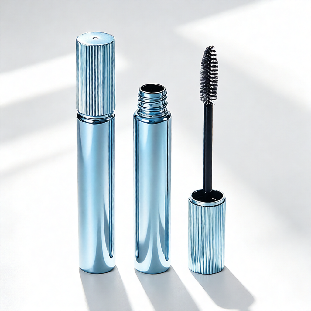 Mascara and eyeliner tube packaging