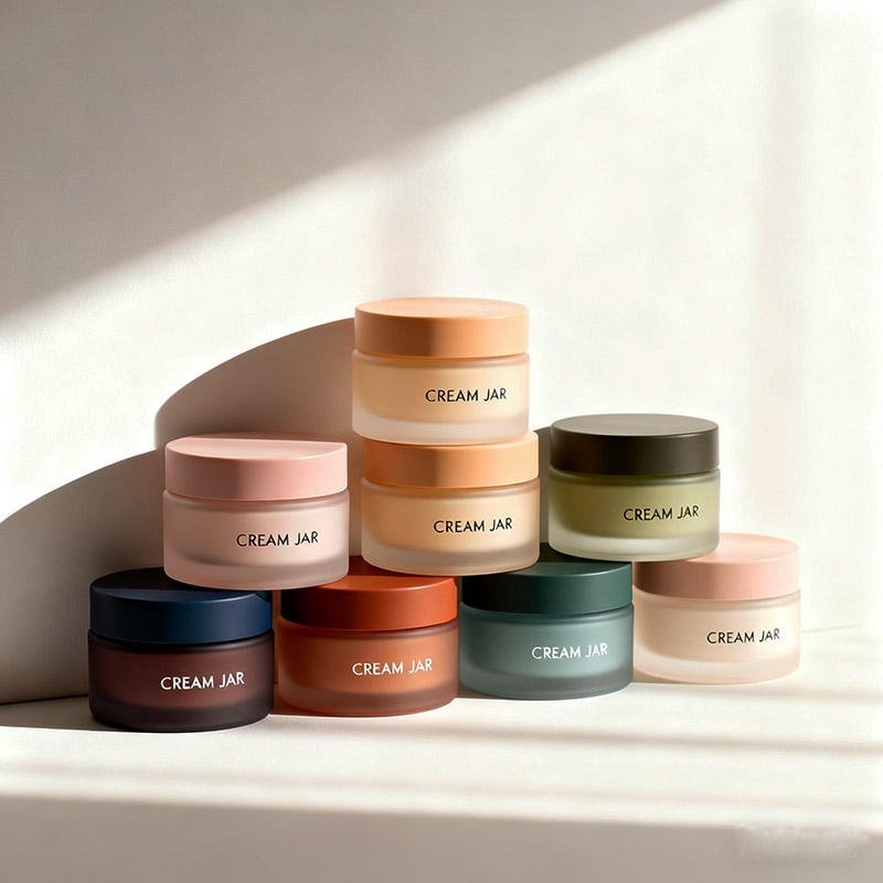 Thick-Bottom Glass Jars