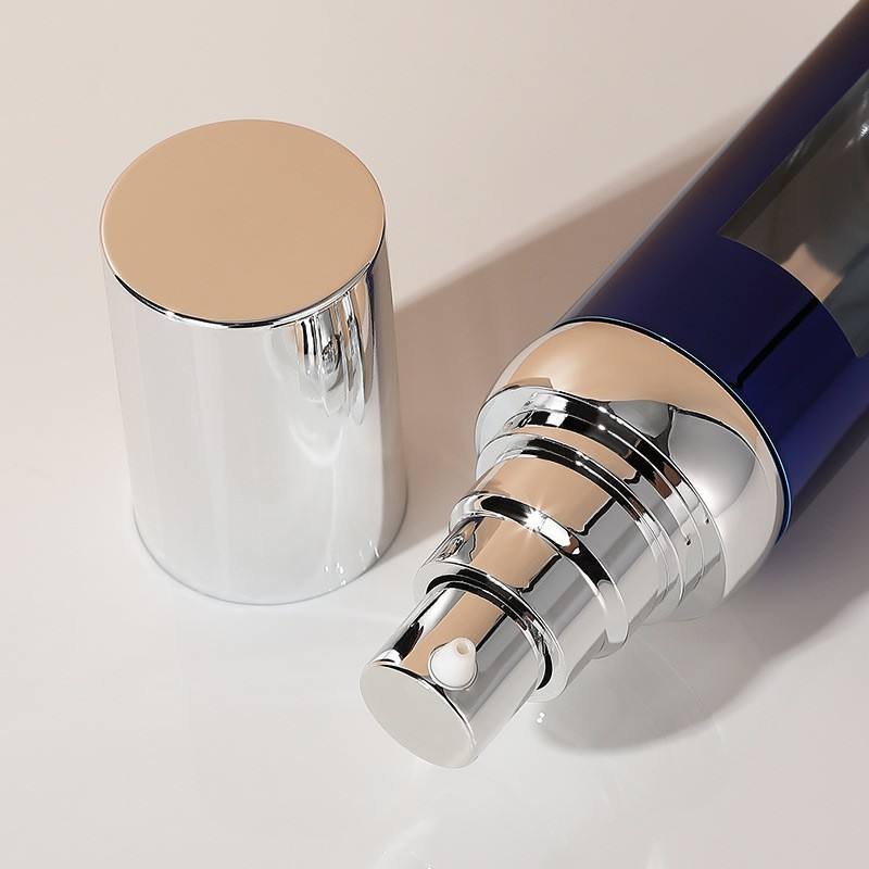 UV spot coating and electroplating details on luxury container