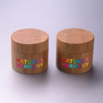 Bamboo Glass Cosmetic Jar Wholesale Eco Friendly Packaging