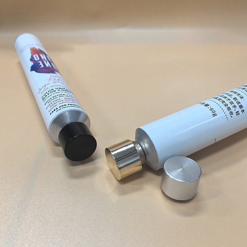 Custom recyclable aluminum cosmetic tube validation and prototyping