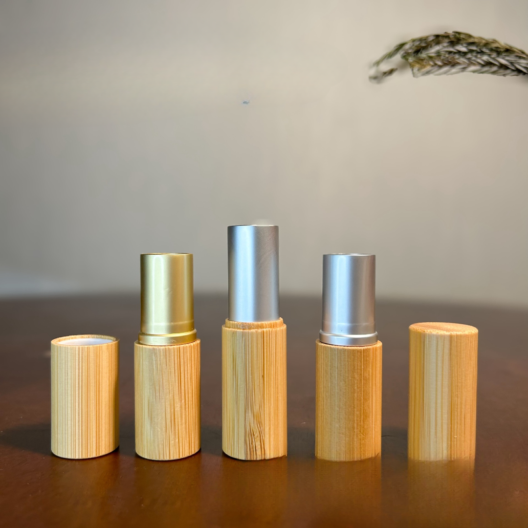 Bamboo cosmetic tubes compared with plastic and aluminum packaging by sunronpack