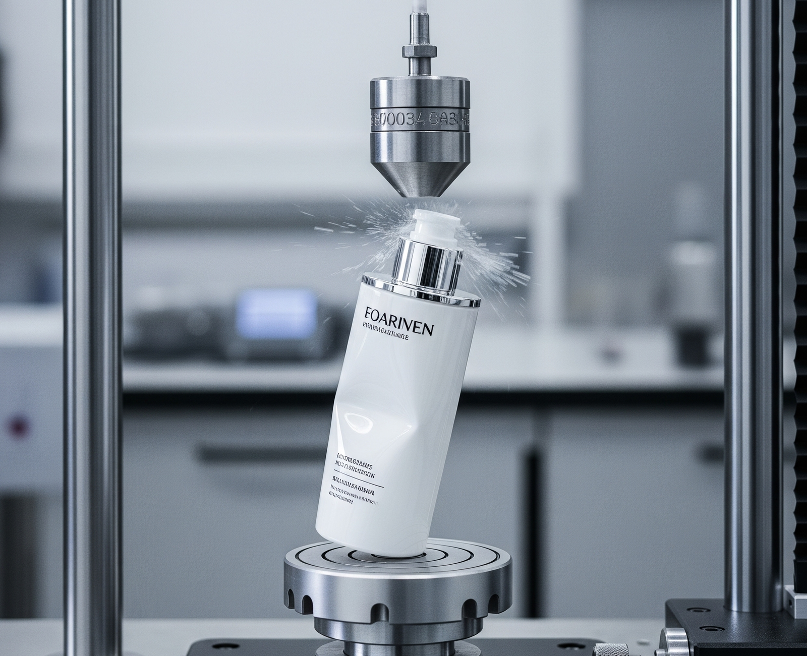 sunronpack airless bottle testing and custom manufacturing