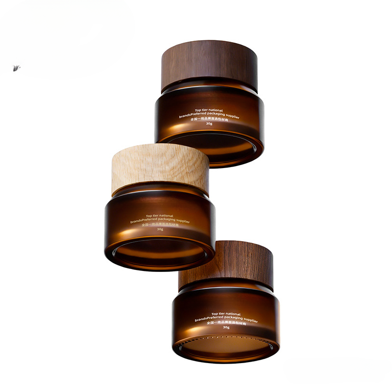 Sustainable Bamboo Jar Packaging for Skincare