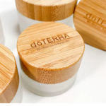 Bamboo Cap Glass Cosmetic Jars Eco Friendly Wholesale