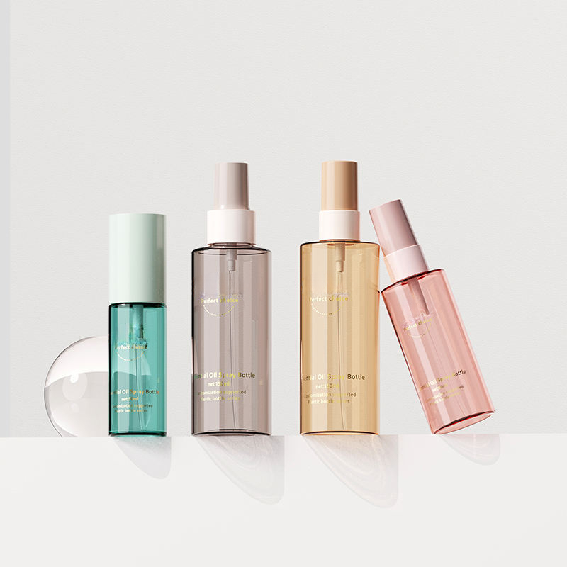 PETG cosmetic bottle with high transparency and chemical resistance
