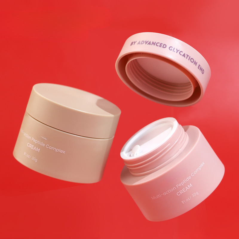 Solid opaque color option for custom plastic jars