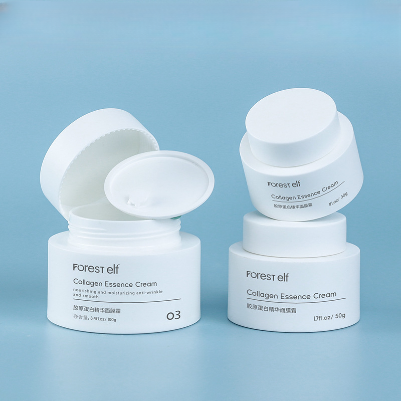 Threaded screw-on jar lids for daily skincare products
