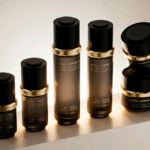 Dark Brown Amber Round Glass Cosmetic Jars Wholesale