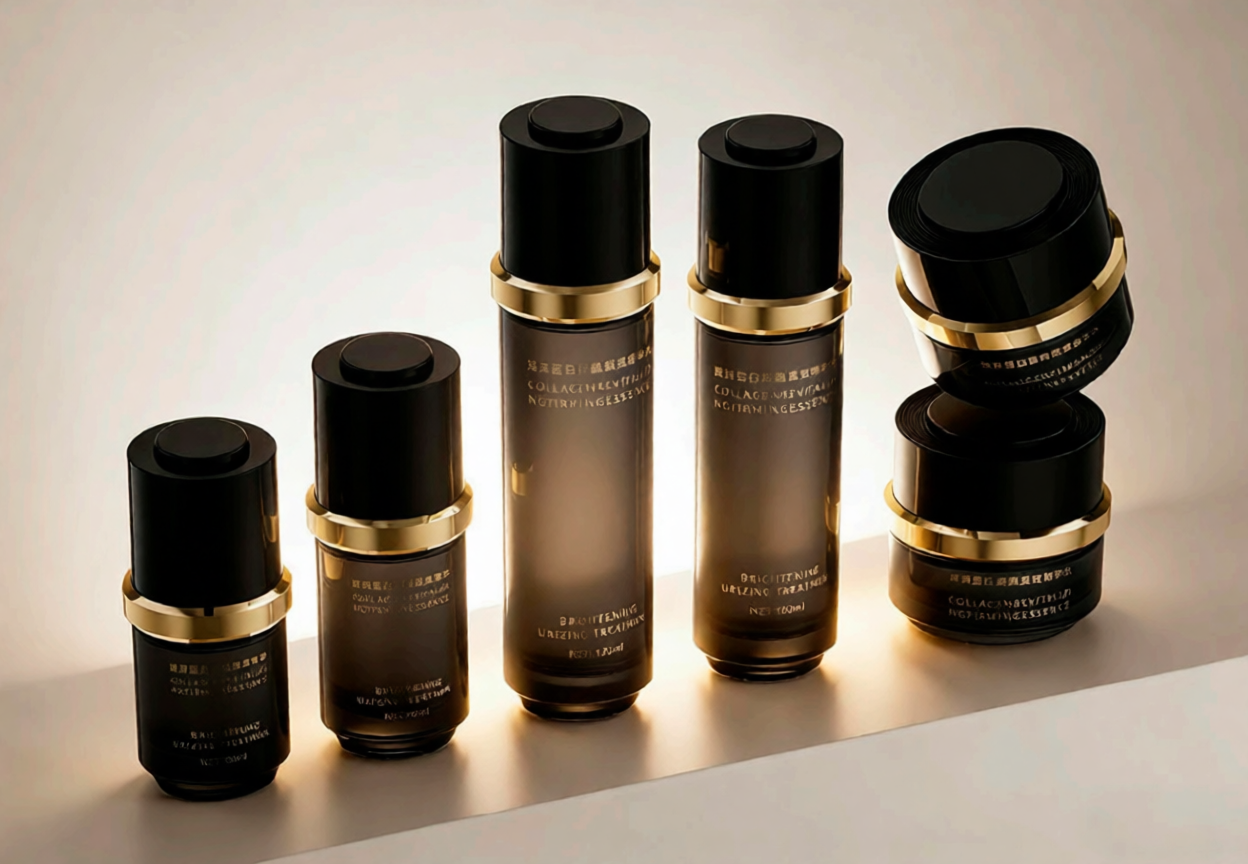 Airless glass bottle for organic skincare preservation