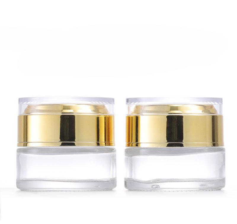 Transparent color option for cosmetic jar housing