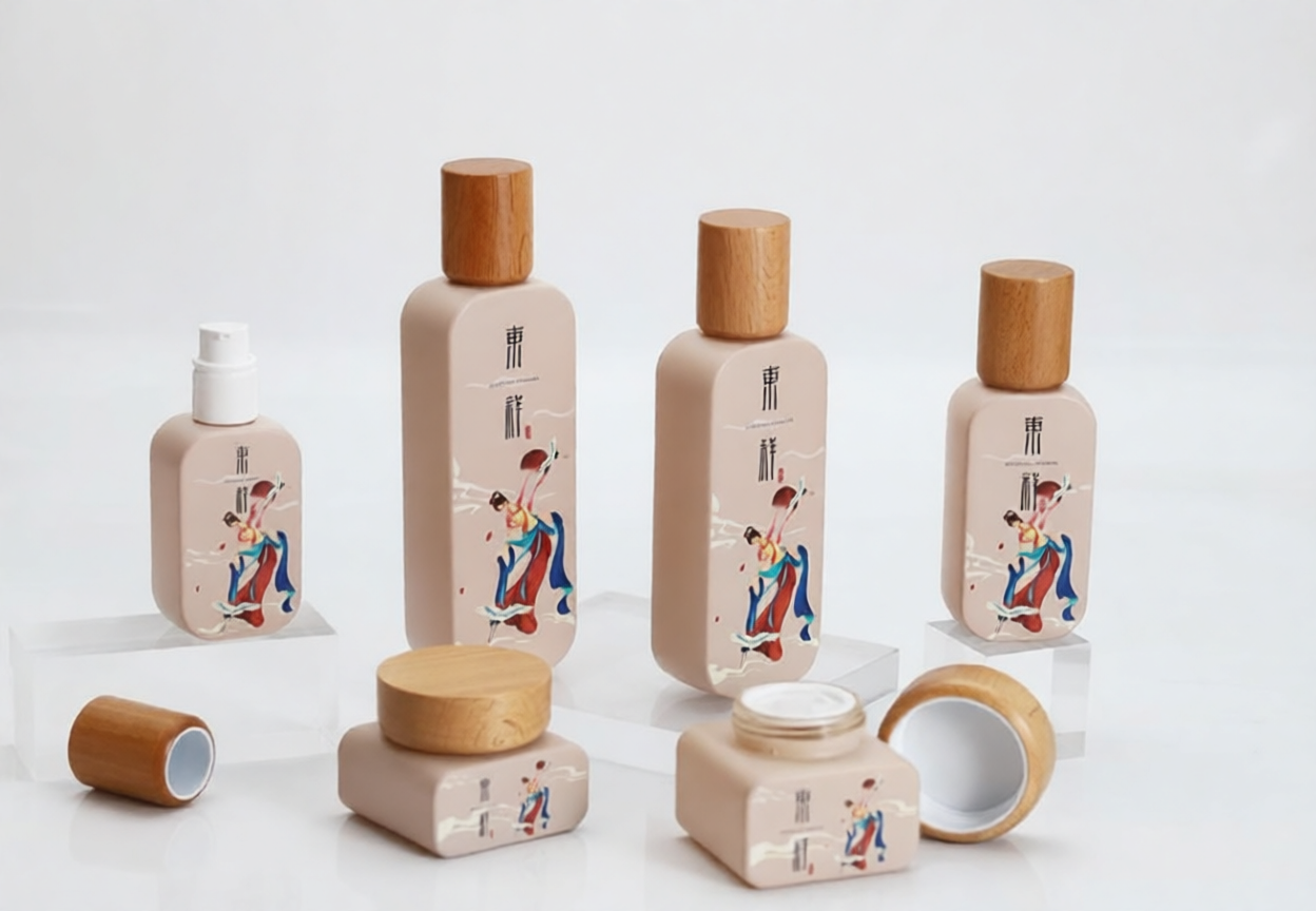 Sunronpack customized cosmetic packaging sample box kit