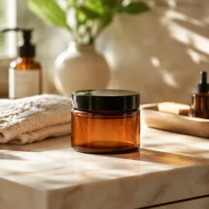 Amber Cosmetic Glass Jar Guide for Skincare Brands