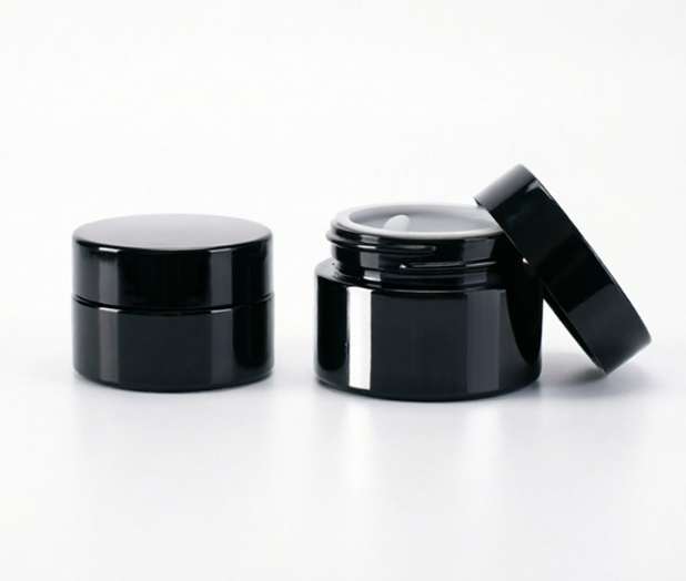 Glass Cosmetic Jars