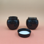 Black Cosmetic Glass Jar Guide UV Protection and Sizes