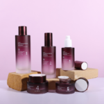 Dark Violet Glass Cosmetic Jar and Bottle Guide