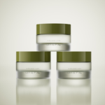 2 oz Green Glass Cosmetic Jars Wholesale Packaging