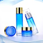 Blue Glass Cosmetic Jars Wholesale Sizes and Features