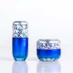 Blue Glass Cosmetic Jars Wholesale Sizes and Features