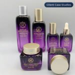 Dark Violet Glass Cosmetic Jar and Bottle Guide