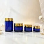 Cobalt Blue Glass Cosmetic Jars Sizes Uses and Benefits