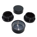 .Pots en verre de 0,25 oz pour cosmétiques et échantillons