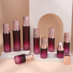 Dark Violet Glass Cosmetic Jar and Bottle Guide