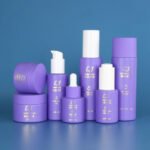 Dark Violet Glass Cosmetic Jar and Bottle Guide