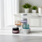 Bocal cosmétique en verre de 5 ml, emballage écologique et personnalisé