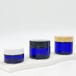 Cobalt Blue Glass Cosmetic Jars Sizes Uses and Benefits