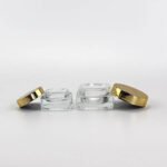 Bocal cosmétique en verre de 5 ml, emballage écologique et personnalisé