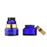 Cobalt Blue Glass Cosmetic Jars Sizes Uses and Benefits