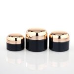Black Glass Cosmetic Jars 30ml UV Protection Guide