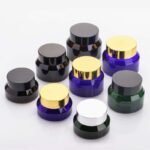 Glass Cosmetic Jar With Black Aluminium Cap Guide