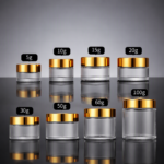 5g Glass Cosmetic Jars Leak Proof Eco Friendly Options