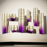Dark Violet Glass Cosmetic Jar and Bottle Guide
