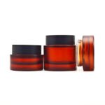 Thick Wall Glass Cosmetic Jars for Premium Skincare Packagin