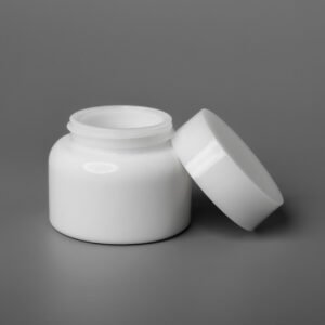 Opal Glass Cosmetic Jar